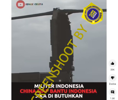 Militer Indonesia Ditakuti Dunia, China Siap Bantu Indonesia