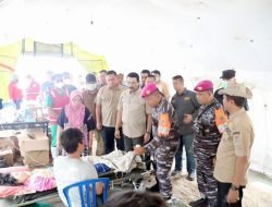 Rektor IPDN Dr Hadi Prabowo Pimpin Tim dan Beri Bantuan ke Korban Bencana Gempa Cianjur