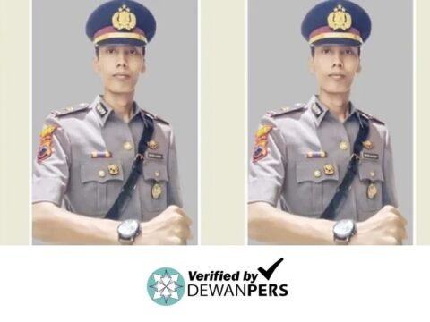 Wartawan TVRI Tiba-Tiba Dilantik Jadi Kapolsek, Kerennya Ia Tercatat Sebagai Wartawan Madya di Dewan Pers