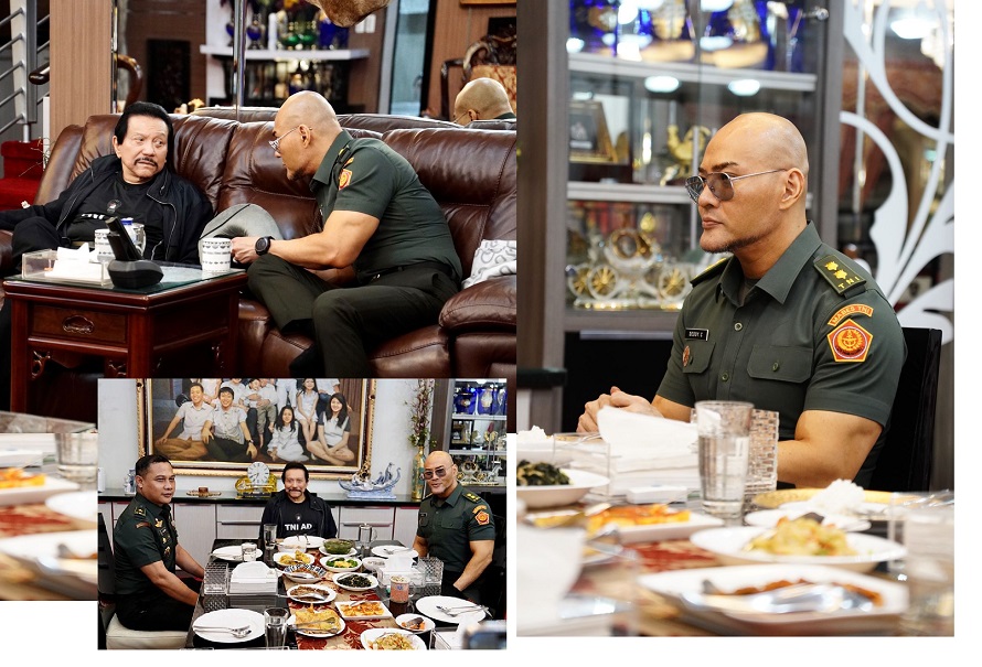 Letkol Deddy Corbuzier Pamer Makan Bersama Mertua Panglima TNI