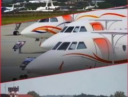 Hariankami.com Pantau 52 Private Jet Parkir di Bandara Adi Soemarmo