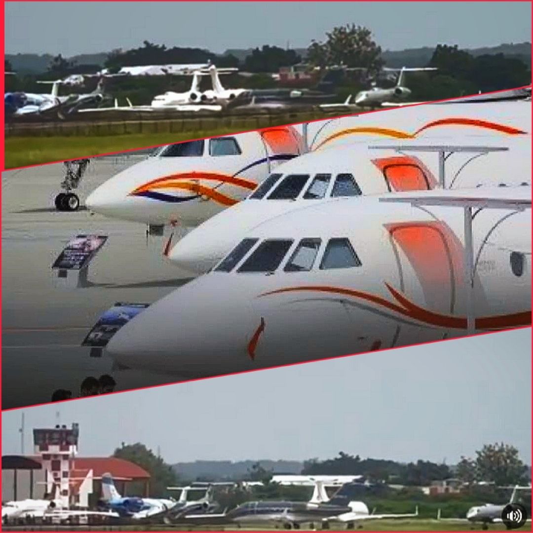 Hariankami.com Pantau 52 Private Jet Parkir di Bandara Adi Soemarmo