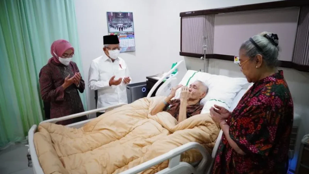 Wapres Maruf Amin: Saya Lihat, Pak Try, alhamdulillah Tampak Pulih dan Segar Wapres Maruf Amin: Saya Lihat, Pak Try, alhamdulillah Tampak Pulih dan Segar