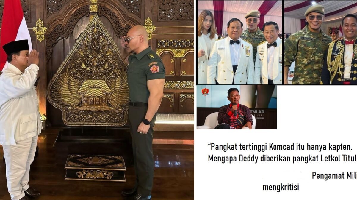 Kritik Keras Pemberian Pangkat Tituler Untuk Deddy Corbuzier Kritik Keras Pemberian Pangkat Tituler Untuk Deddy Corbuzier