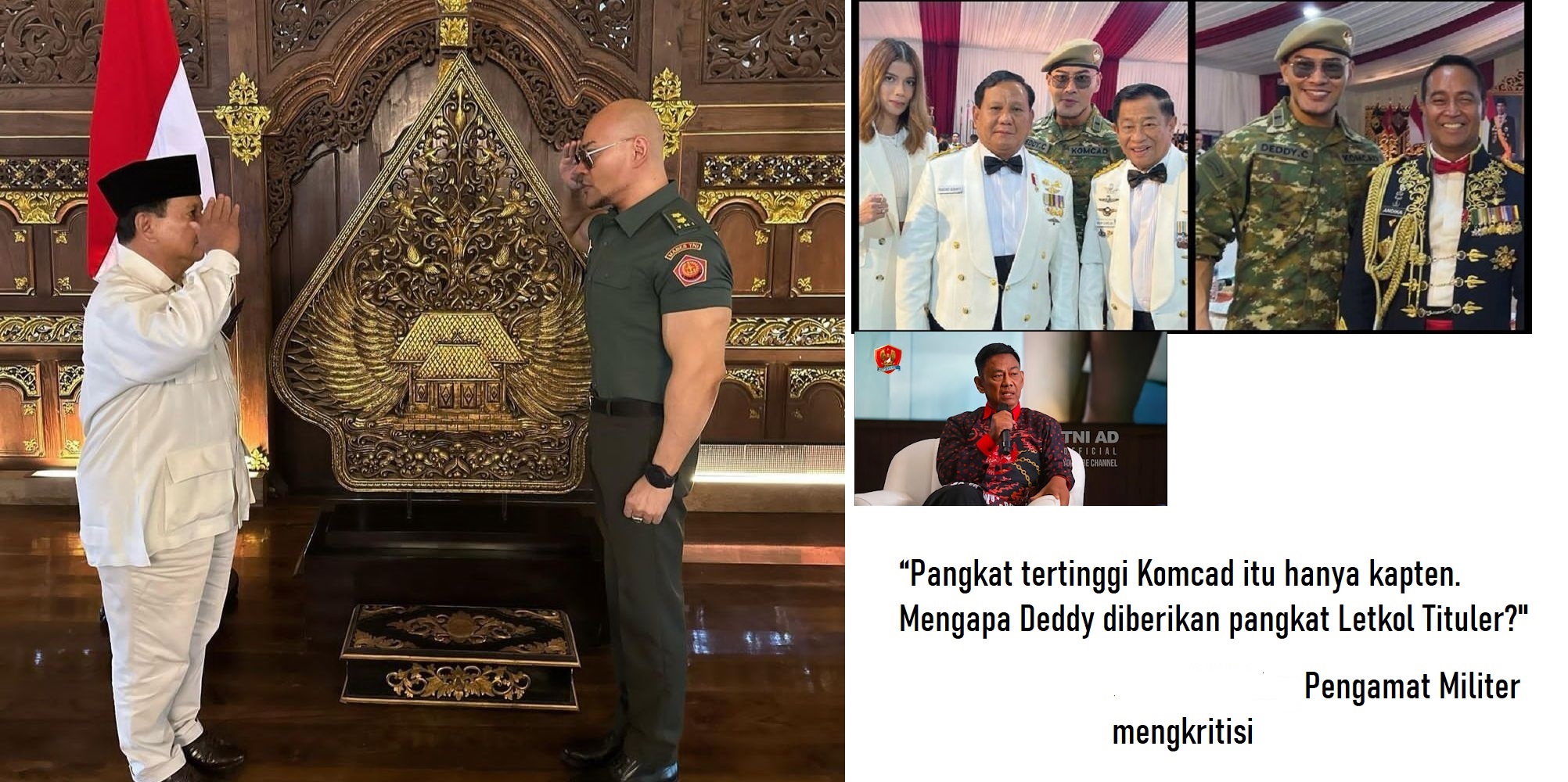 Kritik Keras Pemberian Pangkat Tituler Untuk Deddy Corbuzier