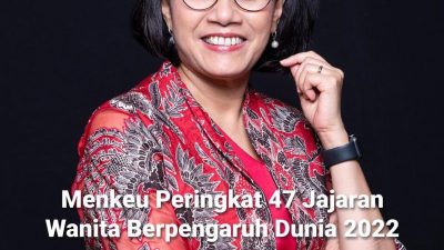 Sri Mulyani Masuk Deretan 100 Wanita Berpengaruh Dunia 2022