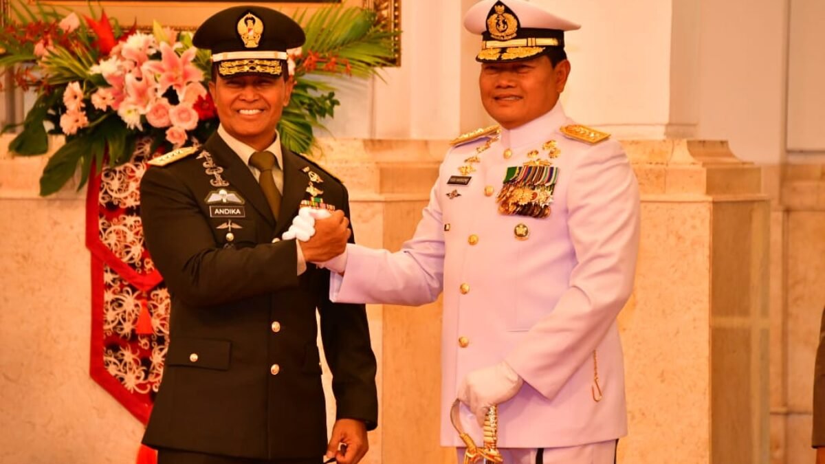 Laksamana Yudo Margono Resmi Dilantik Presiden RI Sebagai Panglima TNI