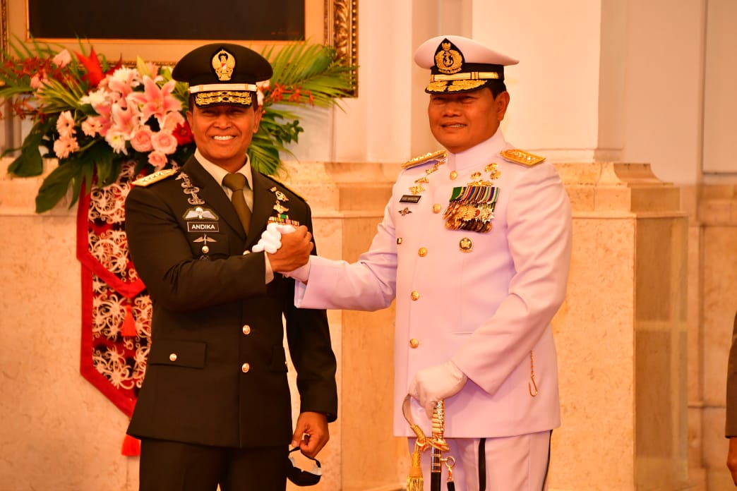 Laksamana Yudo Margono Resmi Dilantik Presiden RI Sebagai Panglima TNI