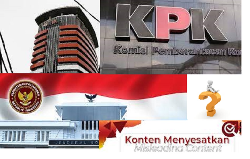 KPK Misleading Content Tentang Korupsi di Kemenhan Karena Umumkan Tergesa