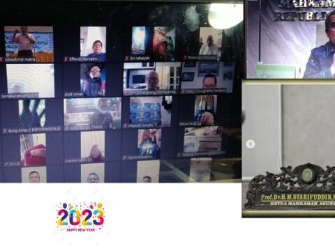 Prof Dr H M Syarifuddin SH, MH Ketua Mahkamah Agung Minta Maaf