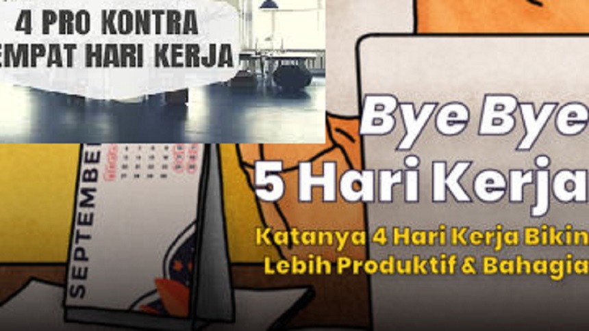 Riset: Kerja 4 Hari Seminggu Lebih Efektif