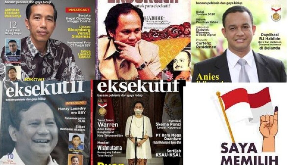 Sebelum Jadi Presiden RI Mereka Jadi Cover Majalah EKSEKUTIF