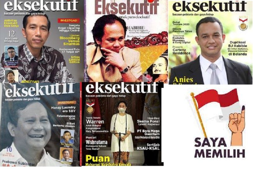 Sebelum Jadi Presiden RI Mereka Jadi Cover Majalah EKSEKUTIF