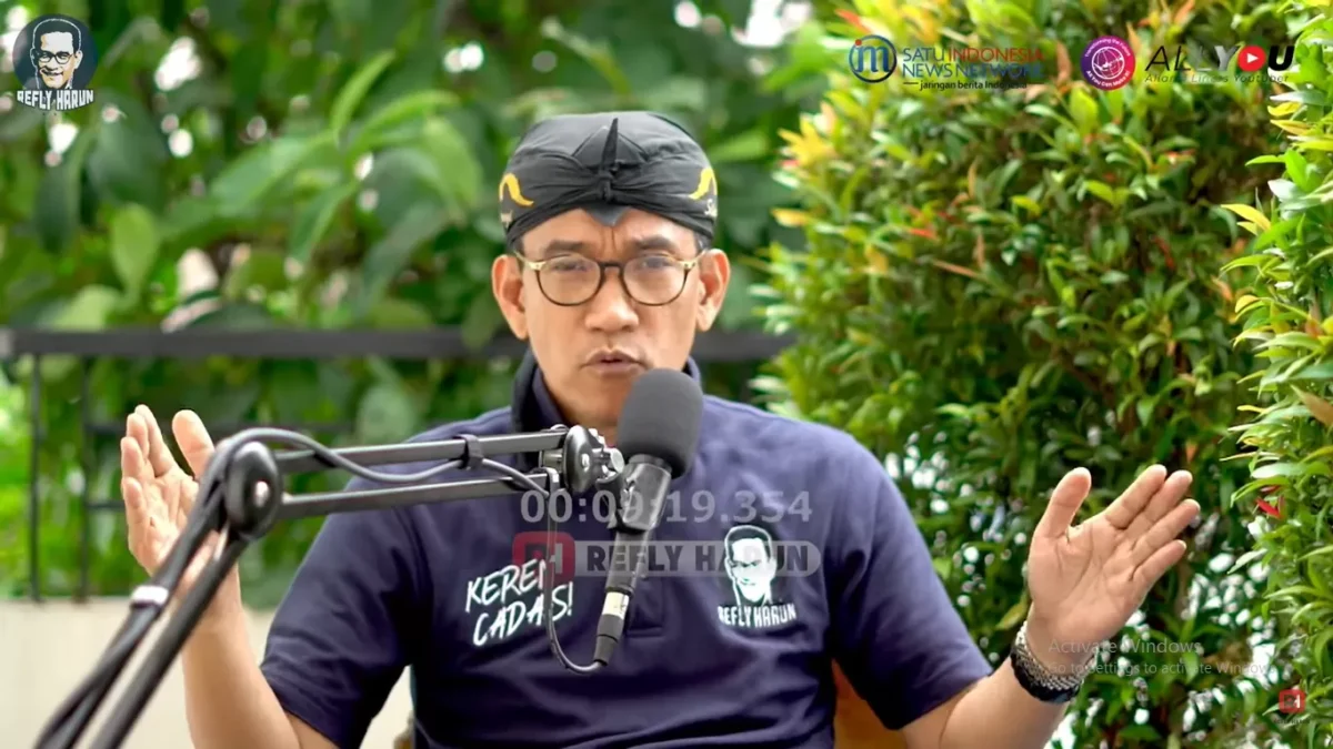 Refly Harun Tegaskan MK Harus Tolak Gugatan Sistem Pemilu
