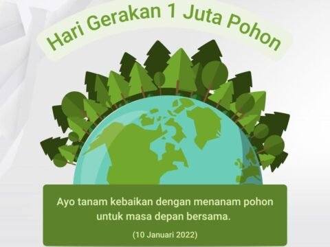 Hari Gerakan Satu Juta Pohon 2023, 10 Januari Setiap Tahunnya