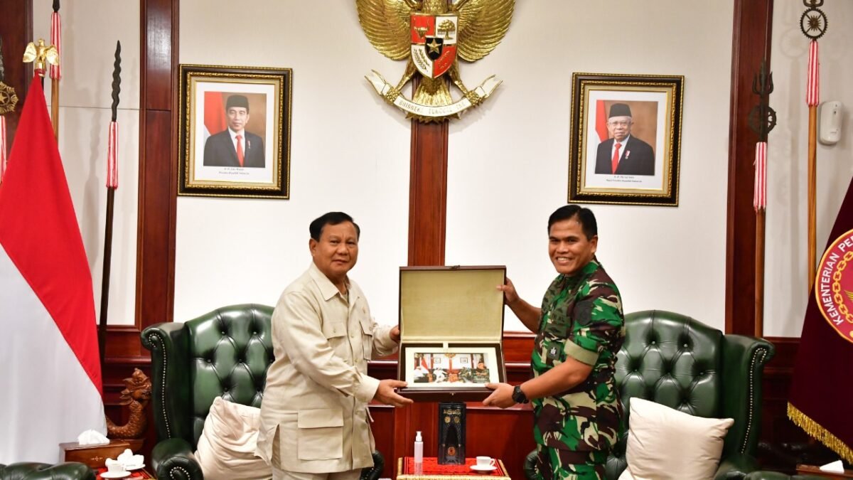 Menhan RI dan Kasal Bahas Pembangunan Kekuatan Matra Laut