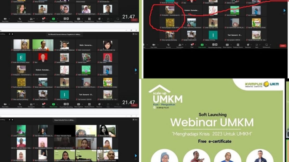 Peserta Webinar Banyak Yang Lupa Absen dan Sulit Masuk Berhadap Ada Kebijakan Panitia