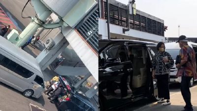 Mobil Pejabat Bongkar Muat di Apron Bandara Soetta Ternyata Pejabat Menteri