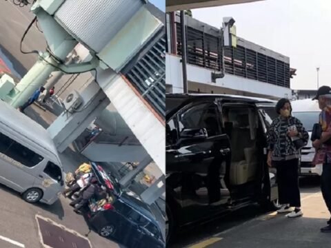 Mobil Pejabat Bongkar Muat di Apron Bandara Soetta Ternyata Pejabat Menteri