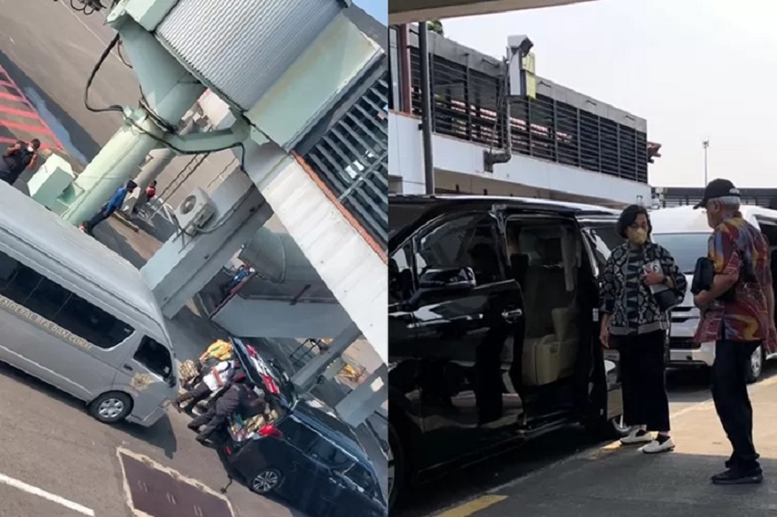 Mobil Pejabat Bongkar Muat di Apron Bandara Soetta Ternyata Pejabat Menteri