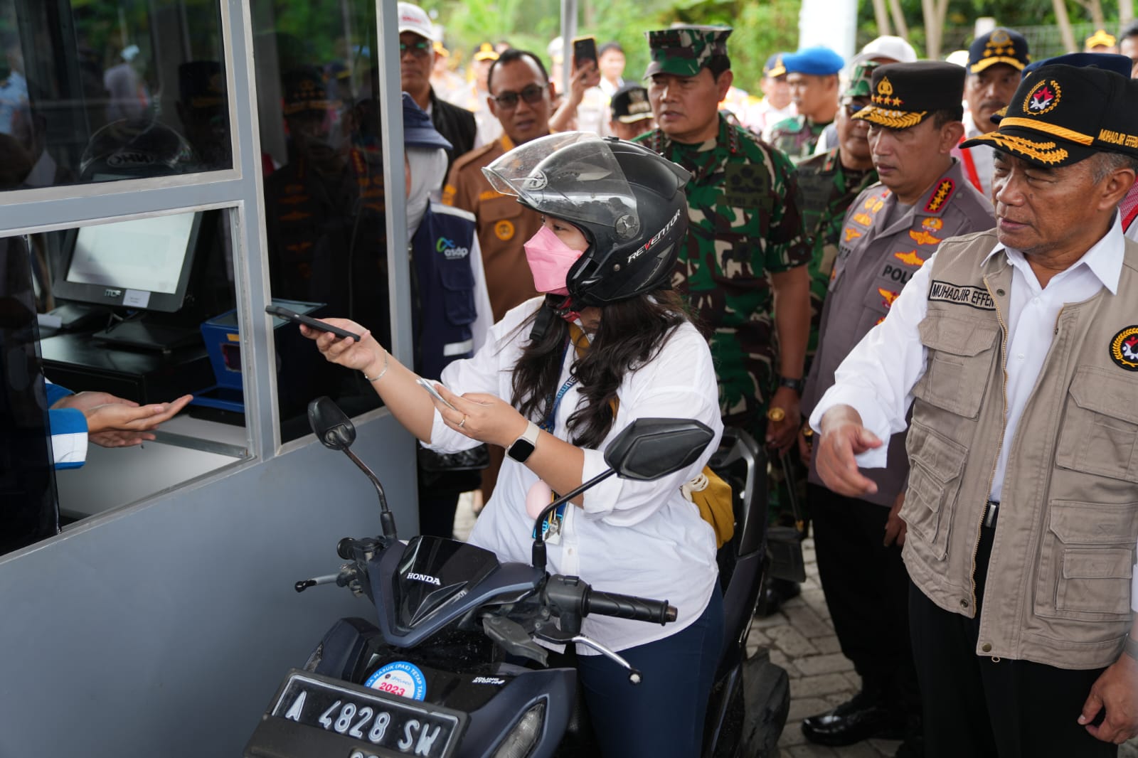 Sinergitas TNI-Polri Dalam Pelaksanaan Arus Mudik dan Arus Balik 2023