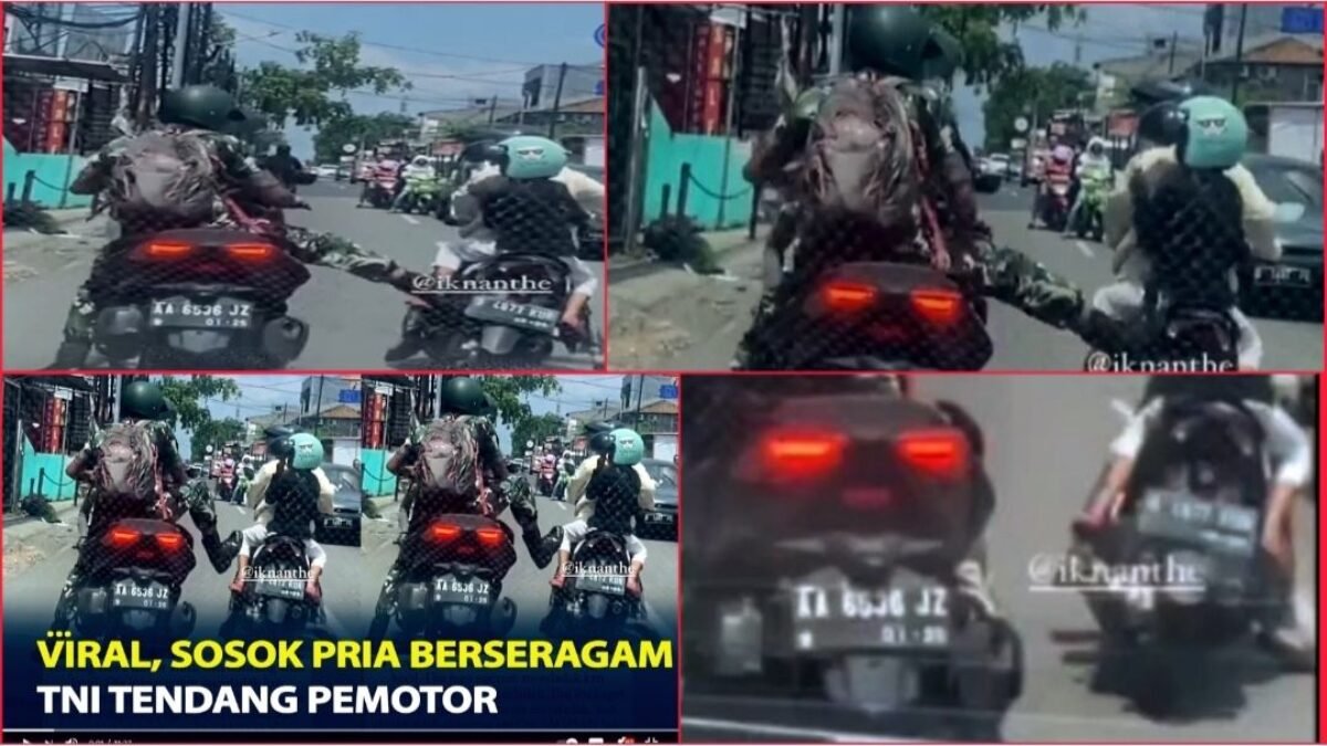Oknum Anggota TNI Penendang Pemotor Ibu Bonceng Anak Sudah Ditangkap Oknum Anggota TNI Penendang Pemotor Ibu Bonceng Anak Sudah Ditangkap