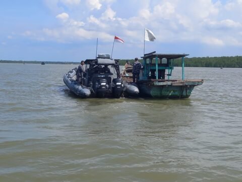 TNI AL Gagalkan Penyelundupan Narkoba Jenis Sabu Senilai Rp. 8,9 M di Kuala Bagan Asahan