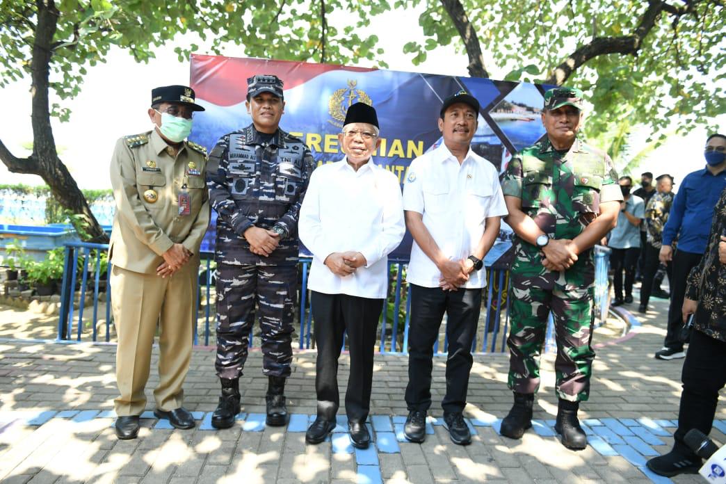 Wapres RI KH. Ma’ruf Amin Dalam Acara Peresmian Kampung Bahari Nusantara