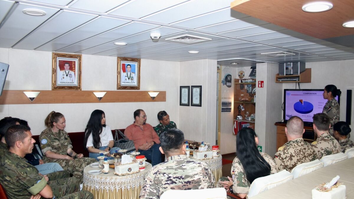 Catatkan Sejarah, TNI AL Satgas Maritime Task Force Jadi Role Model of Gender Integration