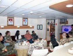 Catatkan Sejarah, TNI AL Satgas Maritime Task Force Jadi Role Model of Gender Integration