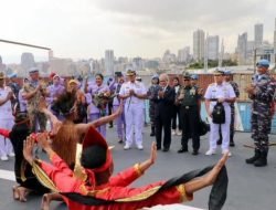 Panglima TNI Saat Bertemu Satgas MTF TNI AL di Libanon