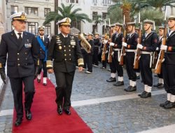 Laksamana TNI Muhammad Ali Kunjungi Italian Navy