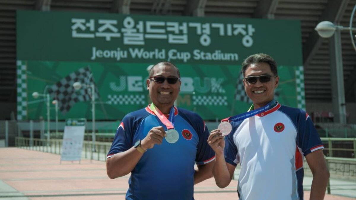 Indonesia Berprestasi di Festival Olahraga Internasional Asia-Pacific Masters Game Jeonbuk Korea