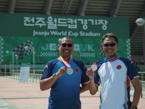 Indonesia Berprestasi di Festival Olahraga Internasional Asia-Pacific Masters Game Jeonbuk Korea