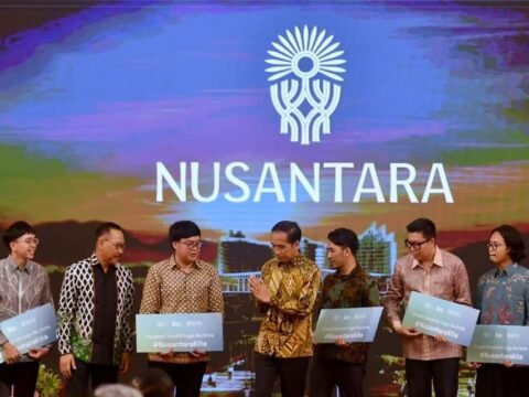 Logo Identitas Visual Bagi IKN Bertema Pohon Hayat