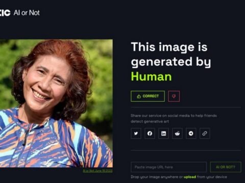 Mendeteksi Gambar/Foto Hasil AI Atau Bukan, Klik Ini Biar Jelas