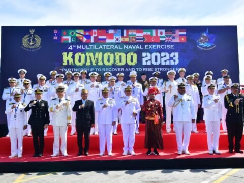 Angkatan Laut 36 Negara Meriahkan Pembukaan MNEK 2023
