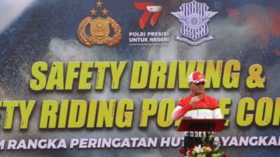 Kakorlantas Polri Irjen Pol Firman Santyabudi Buka Lomba Safety Driving dan Safety Riding