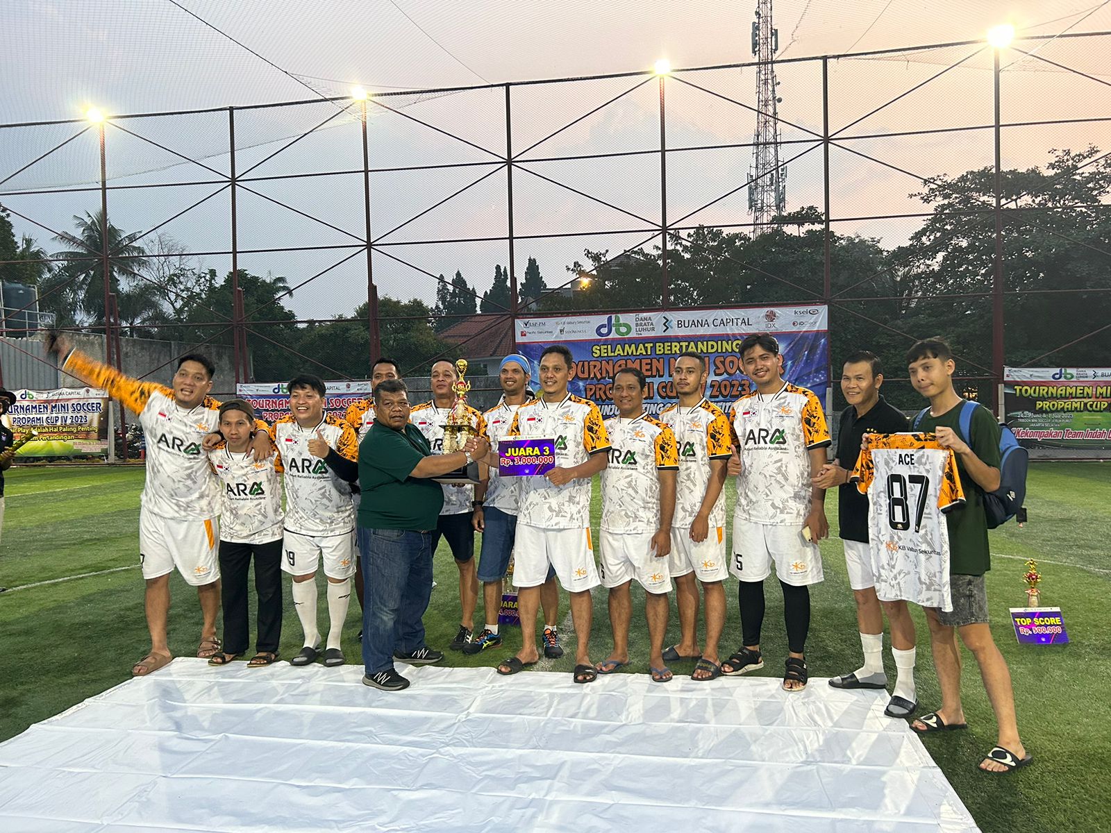 PROPAMI CUP IV 2023: Semangat Persaingan dan Keharmonisan di Lapangan Mini Soccer