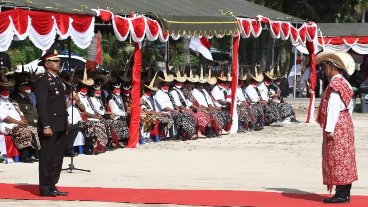 Daftar Pejabat Kemendagri dan BNPP yang Bertindak sebagai Inspektur Upacara