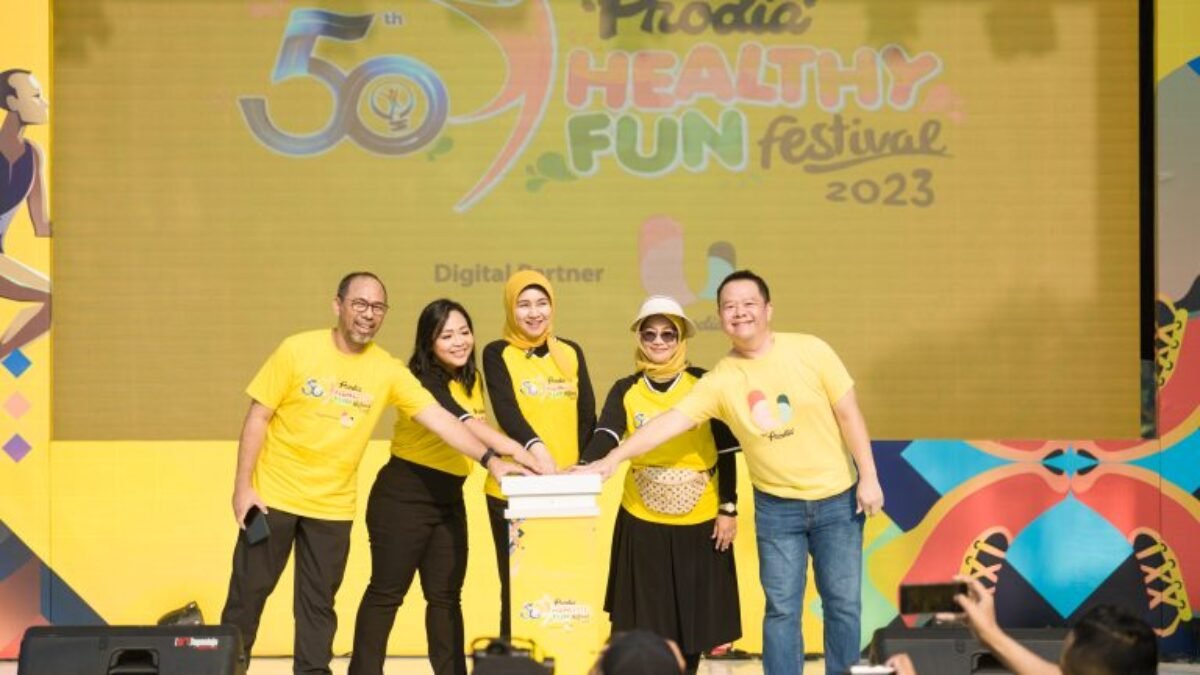 Gaungkan Gaya Hidup Sehat, Lebih dari 8.000 Peserta Rayakan Puncak Prodia Healthy Fun Festival 2023