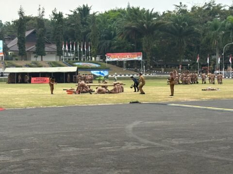 Upacara Penutupan Pendidikan Dasar Mental dan Disiplin Calon Praja Pratama IPDN Angkatan XXXIV Tahun 2023