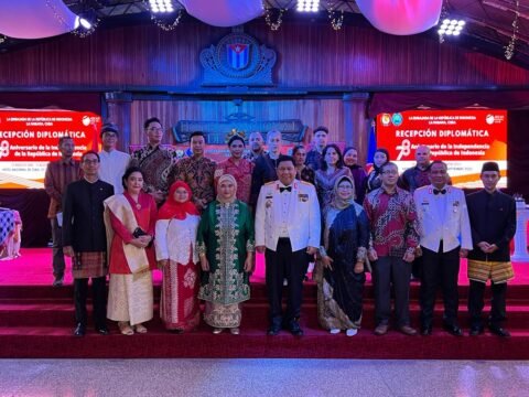 Kepala BNN RI Menjadi Guest Of Honour Pada Resepsi Diplomatik Di Kuba