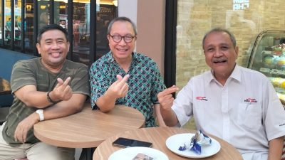 Laksamana Madya TNI Dr. Desi Albert Mamahit Caleg Perindo Dapil DKI Jakarta 3 Bersama Pimpinan Media