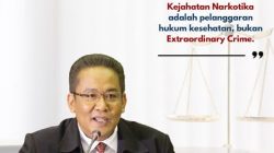 Kebijakan Yang Salah Yaitu Menghukum Penjara Penyalah Guna Narkotika