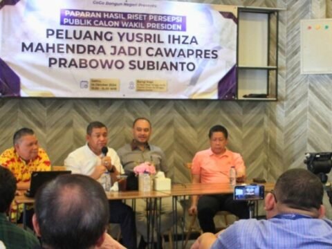 Diskusi Publik: Yusril Ihza Mahendra, Pilihan Tepat Sebagai Cawapres?