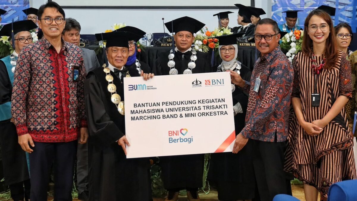 BNI Mendukung Trisakti Melangkah ke Arah Technopreneurship menuju Green Campus