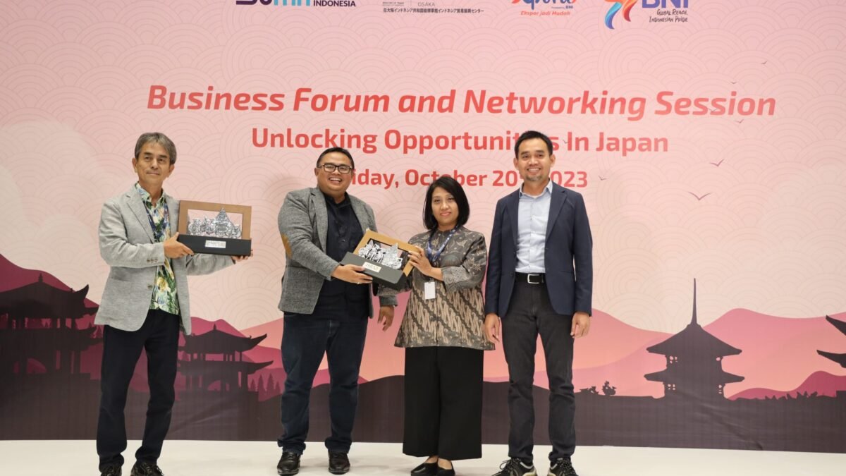 Tingkatkan Kapasitas Bisnis UMKM, BNI Kolaborasi dengan ITPC Osaka dan KBRI Tokyo Tingkatkan Kapasitas Bisnis UMKM, BNI Kolaborasi dengan ITPC Osaka dan KBRI Tokyo