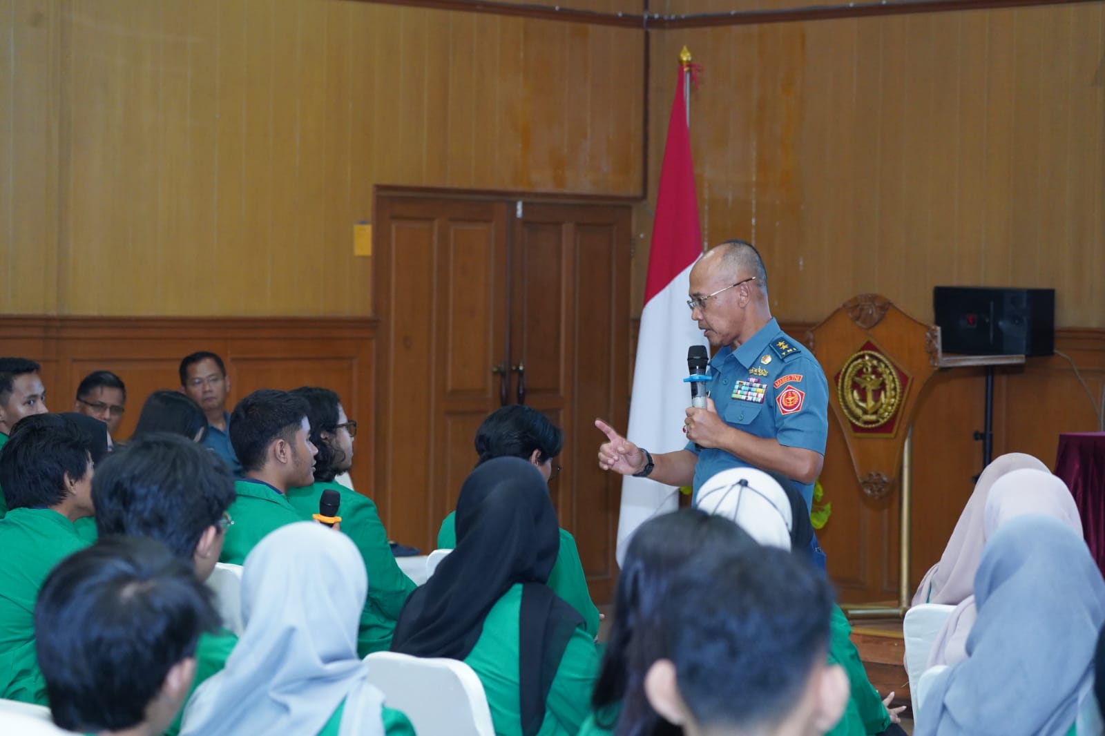 Kapuspen TNI kepada Mahasiswa Unas: Tingkatkan Interpersonal Skill, Kreatif Inovatif, Kembangkan diri untuk jadi Public Relation Handal