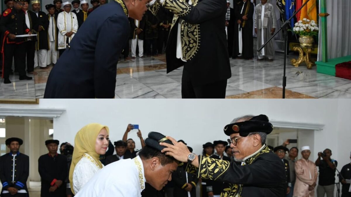Kepala Staf TNI AL Raih Gelar Kehormatan Ganda dari Kesultanan Maluku Utara